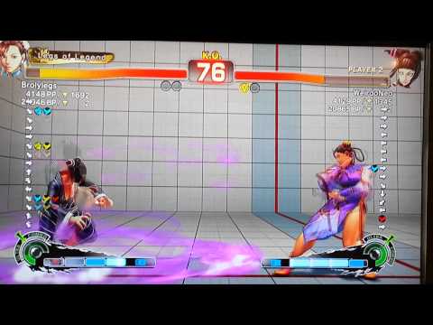 SSFIV AE 2012: Brolylegs (Chun Li) vs WierdoNeo (Juri)