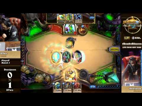 Hearthstone World Championship 2014 Americas Qualifier - Playoff - DTwo vs Deerjason