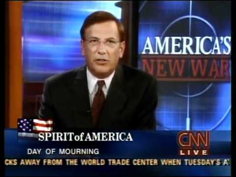 CNN 9/11 LIVE TV Coverage (9/14/01) 10:45 P.M - 11:00 P.M