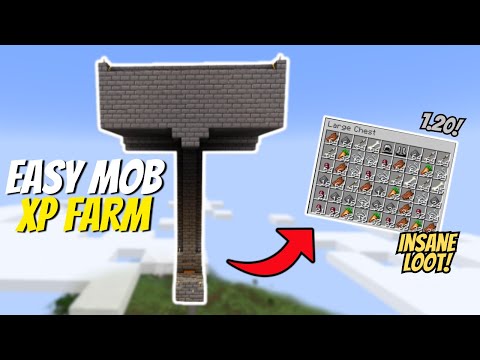 Goku Shows You How To Make A Simple Mob XP Farm In Minecraft | Minecraft 1.20 update.