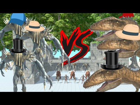 SCOURGE BROTHERS + X3 INFERNALS VS CARCHARODONTOSAURUS BROTHERS + 3X C  DINOS -  ARBS