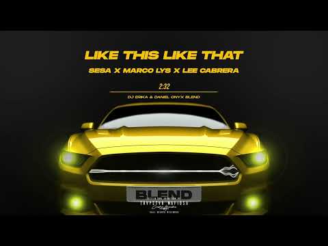 SeSa x Marco Lys x Lee Cabrera - Like This Like That [DANIEL ONYX & DJ Erika 'Reap' Blend]