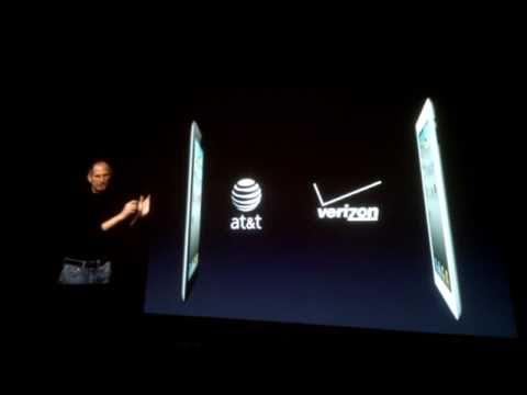 Apple iPad 2 launch by Steve Jobs - Live from the launch