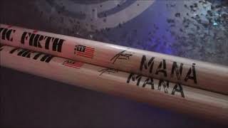 Video thumbnail for Drumstick Comparison Vic Firth American Classic 2B Danny Carey Tool  Signature Alex Gonzalez Mana by hoochrocks