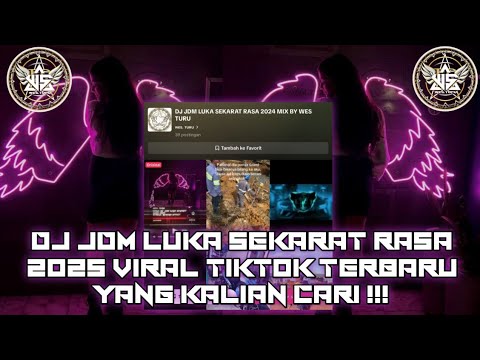 DJ JDM LUKA SEKARAT RASA 2025 ( SHARUL UBAIDILLAH X WES TURU ) VIRAL TIK TOK !!!