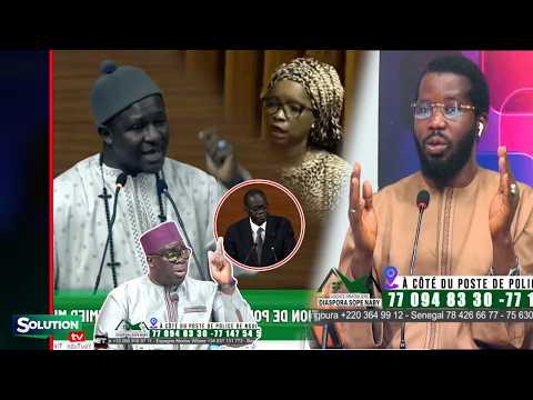 SA NDIOGOU DÉMASQUE LA MINISTRE QUI A BOUDÉ L'ASSEMBLÉE   POSTE LA BEUGUE MOTAKH MOU...BAYE ASSANE..