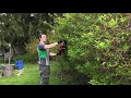 Unboxing ECHO HC 2020 Gas Hedge Trimmer With First Start And Job Time Lapse