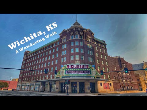 Wichita, KS: Wandering Walks of Wonder Slow TV Walking Tour 4K