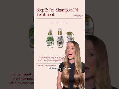 How to apply pre-wash bond repair & pre-wash oil treatments