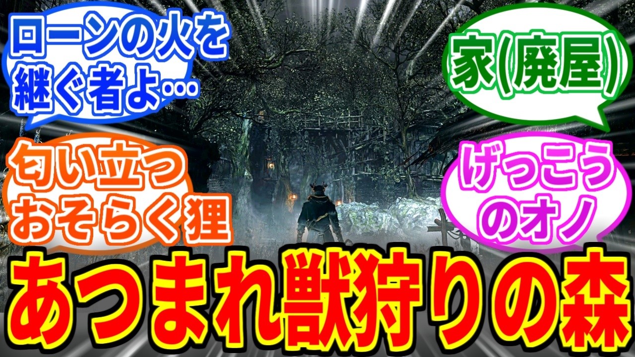 フロムが制作するどうぶつの森にありがちなこと【Bloodborne】【フロムゲー】