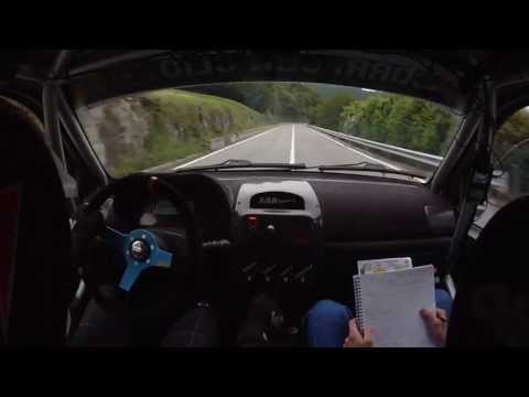 CameraCar | IRCup Rally Prealpi Orobiche 2013 | CECCHINI - ROSSELLO | Renault CLIO N3