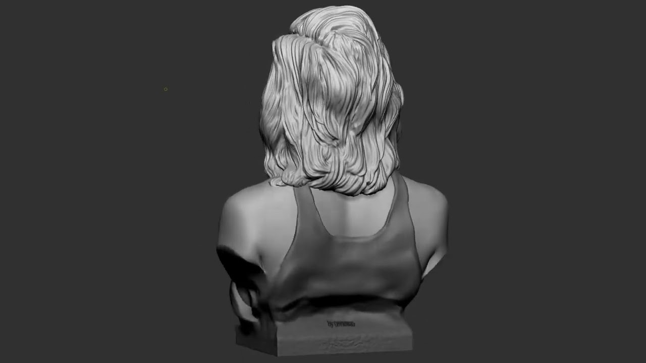 Nyonya Gaga Model Cetak 3D