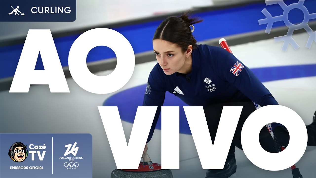 AO VIVO: CURLING FEMININO | OLIMPÍADAS DE INVERNO 2026 | GRÃ-BRETANHA X SUÉCIA