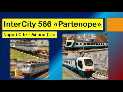 IC 586 "Partenope"  Napoli Centrale - Milano Centrale con E444R Esci