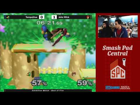 SPC 147 Melee Exhibition Match - Tempo|Axe (Falco) vs John Wick (Marth)