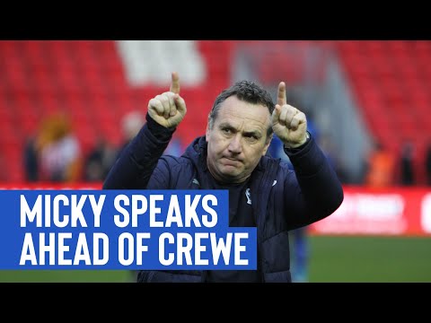 Pre Match | Micky Mellon (Crewe Alexandra)