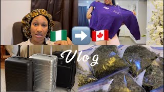 Travel Prep | Moving From Nigeria🇳🇬To Canada 🇨🇦 As A Family Of Four #relocation #vlog #nigeria