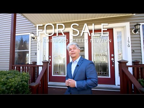 Newton Townhouse For Sale - 154 Edinboro Street, Newton, MA by Dwell360 Real Estate
