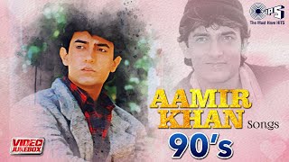 Aamir Khan 90s Hit Songs - Video Jukebox  Bollywoo