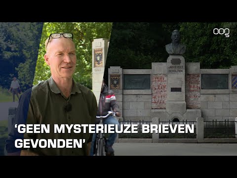 Scholtenmonument weer zichtbaar: 'Geen mysterieuze brieven gevonden'