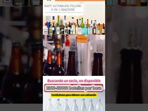 How is beer produced? Three-in-one bottling demonstration? #automobile #water #machine