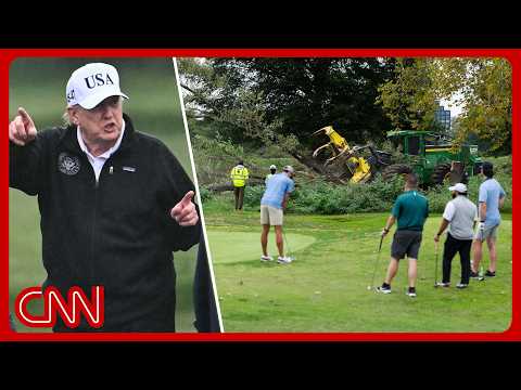 Tensions flare at court hearing on Trump’s golf course renovation