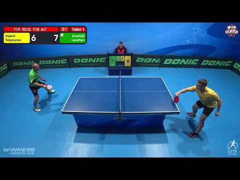 01:30 Valerii Tatarynov  3 - 1 Anatolii Levshyn West 5 WIN CUP 26.10.2022 | TABLE TENNIS WINCUP