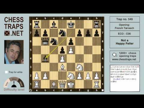 French Tarrasch - Not a Happy Feller (trap no. 549)