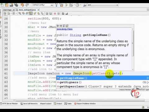 Java Notepad Project Part 2