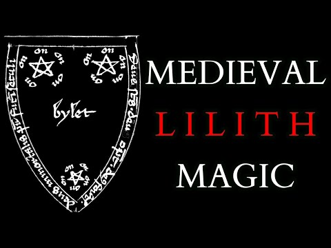 The Mirror of Lilith - Historical Spell for Summoning Lilith in Latin & English from c1450