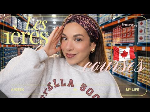 Nos premières courses au Canada (c'est fou)