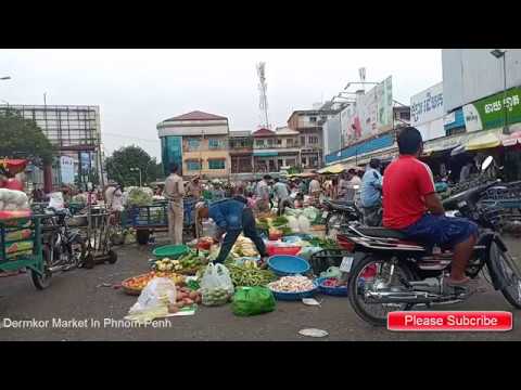 Cambodia Market At Dermkor Market - Psar Derm Kor - Phnom Penh