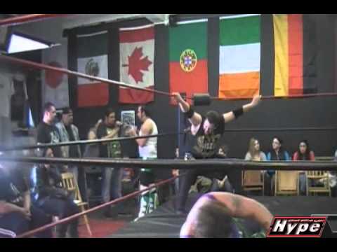 RWA Hype 4/10/11 - RWA Triple Crown Title 10 Man Throwdown Match