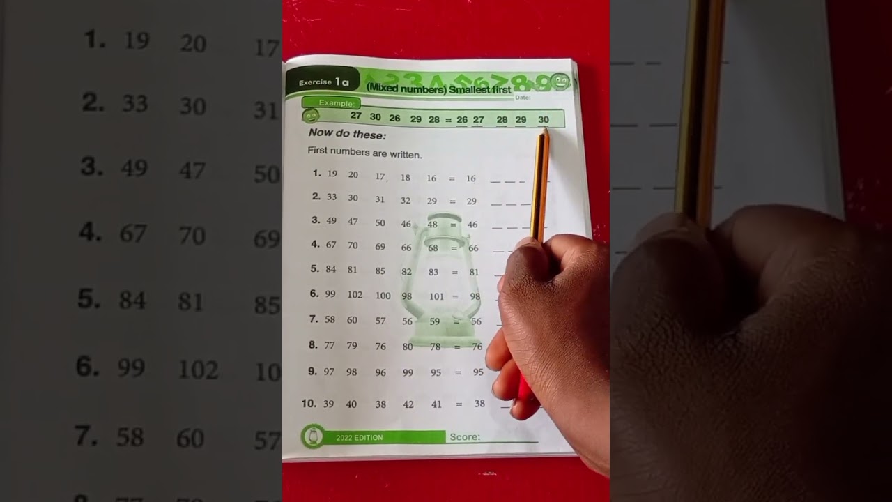 Lantern Quantitative Reasoning Book 1, Exercise 1a