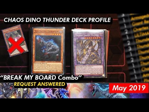 Chaos Dino Thunder Deck Profile - NO DANGER - SAME PLAY STYLE @ HALF THE PRICE