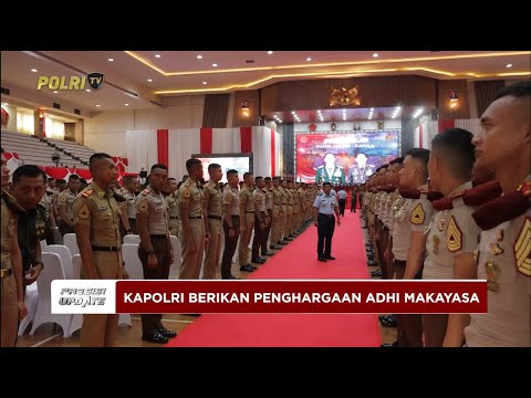 PRESISI UPDATE : KAPOLRI SERAHKAN PENGHARGAAN ADHI MAKAYASA 19/07/25 (10.00)