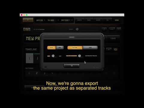 Fingerlab dm1 - How to export (part 1)