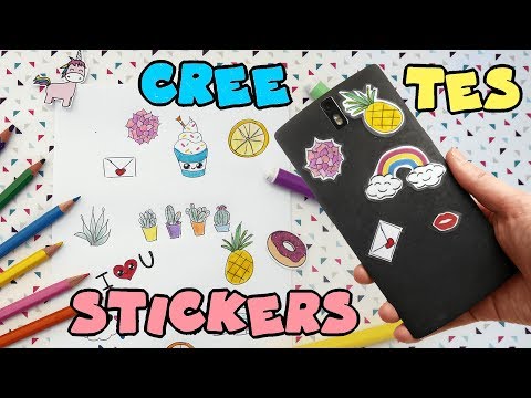 TUTO - FABRIQUE TES STICKERS