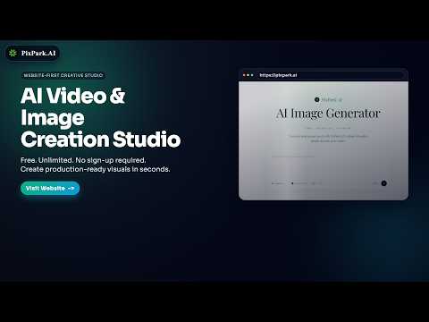 PixPark AI Uncensored AI Image Editor video preview