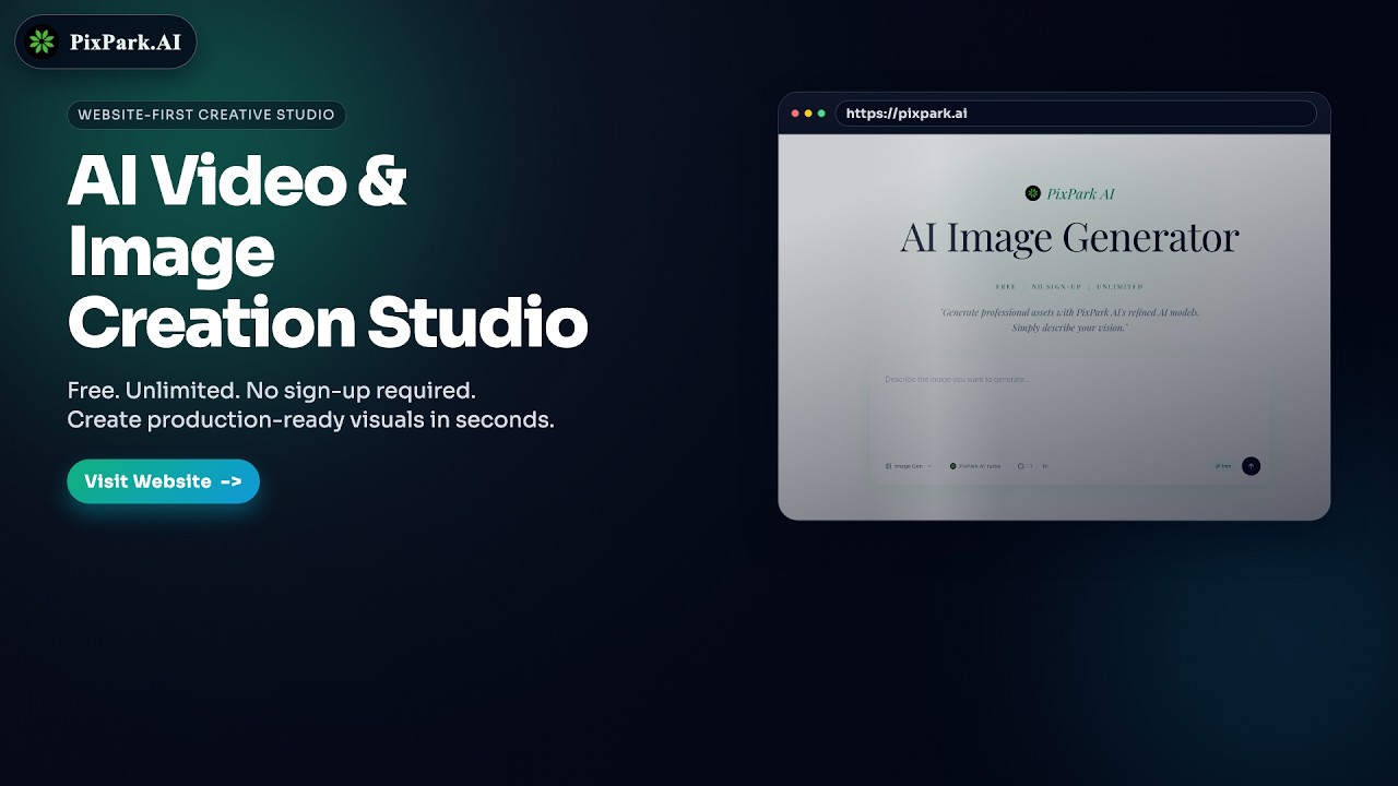 PixPark AI Uncensored AI Image Editor video preview