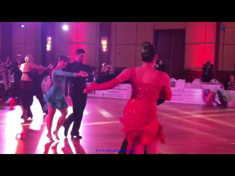Ruslan and Salma PasoDoble at Crown Cup Dubai 2017