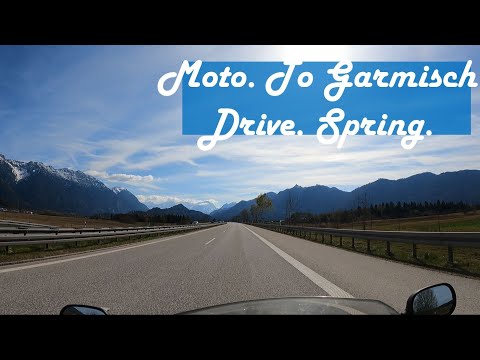 Frühling. Motorrad. To Garmisch Drive 🇩🇪 . Don’t Stop Me Now (Queen) Cover.