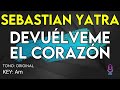 Sebastian Yatra - Devuélveme El Corazón - Karaoke Instrumental