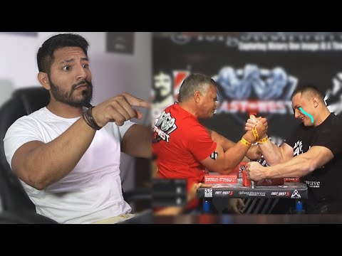 The King of Arm Wrestling Humiliates a Giant in Arm Wrestling