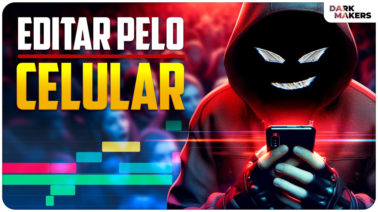 Como EDITAR um VÍDEO PROFISSIONAL pelo CELULAR!