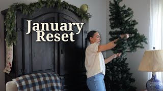Resetting Our Home After the Holidays | A Realistic January Reset