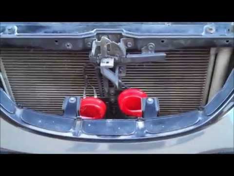 HELLA 7424801 Twin Trumpet Horns vs Factory Horns