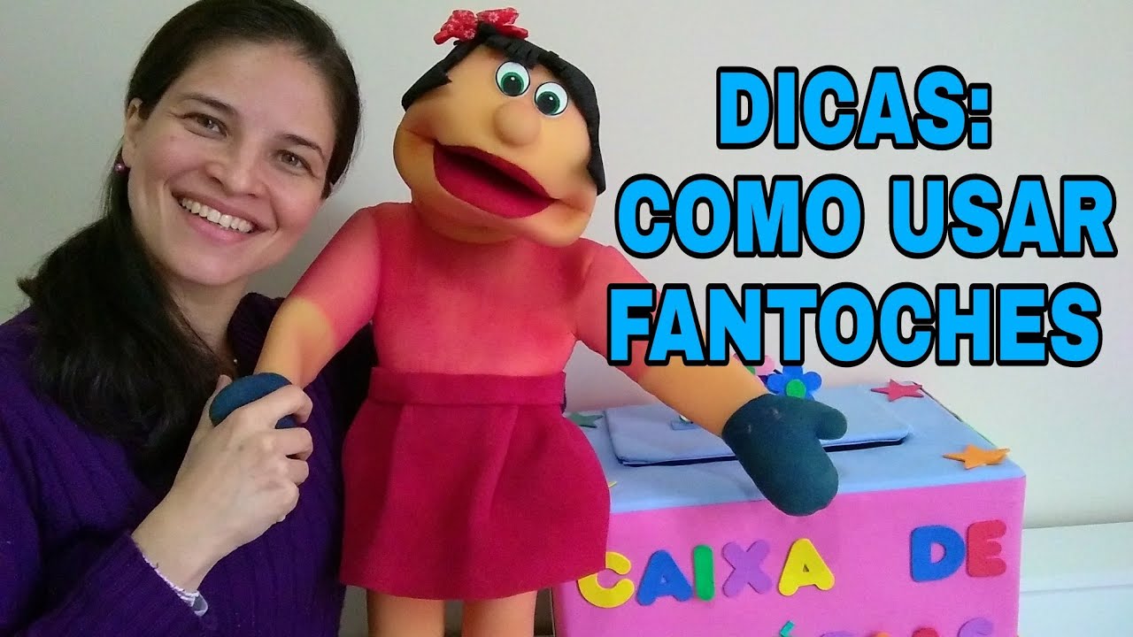 COMO UTILIZAR  FANTOCHES EM SALA DE AULA OU CONTAÇÃO DE HISTÓRIA