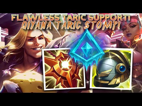 Challenger Taric Support - Flawless Support Game vs Senna Sona Lane w/ Sivir