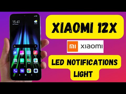 Xiaomi 12x : LED Notifications Light on Call & Message Notification Xiaomi Mi